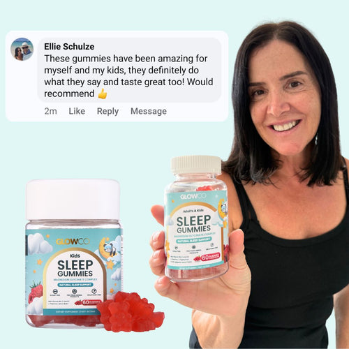 Glowco Kids Sleep Gummies. Test